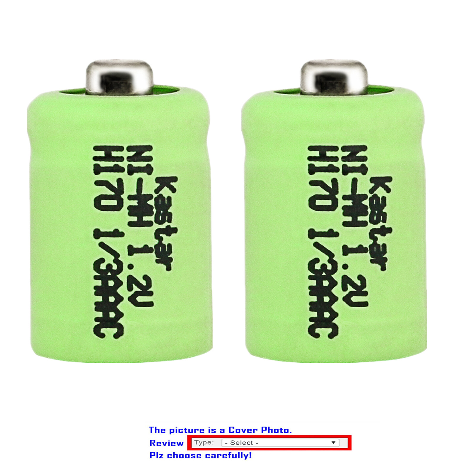Kastar 1/3AAA Ni-MH Battery Replace for 1/3AAA-150NM-NT Nickel Metal Hydride
