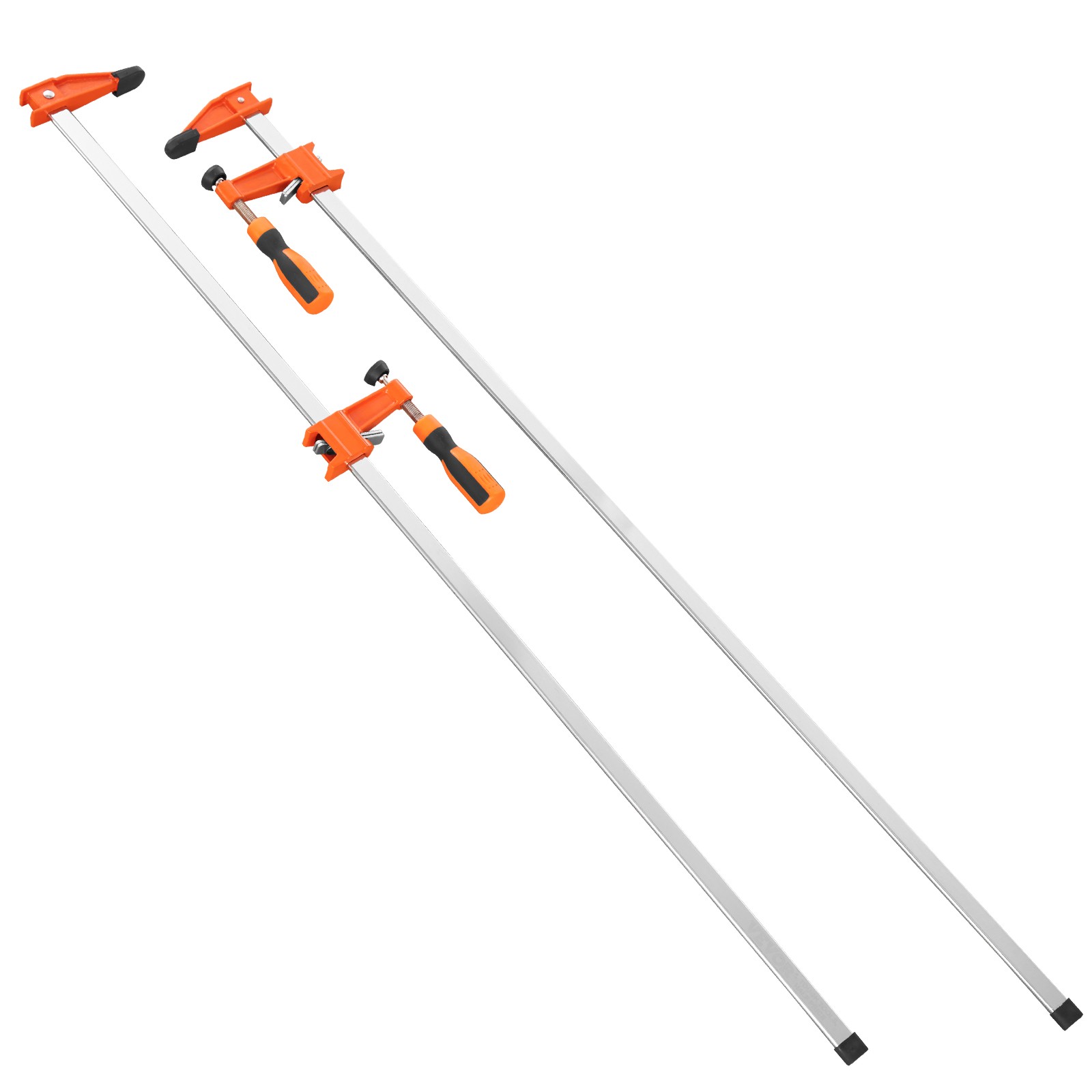 VEVOR Bar Clamps for Woodworking F Clamp 2-Pack 36" Clamp/Spreader 600 lbs Load