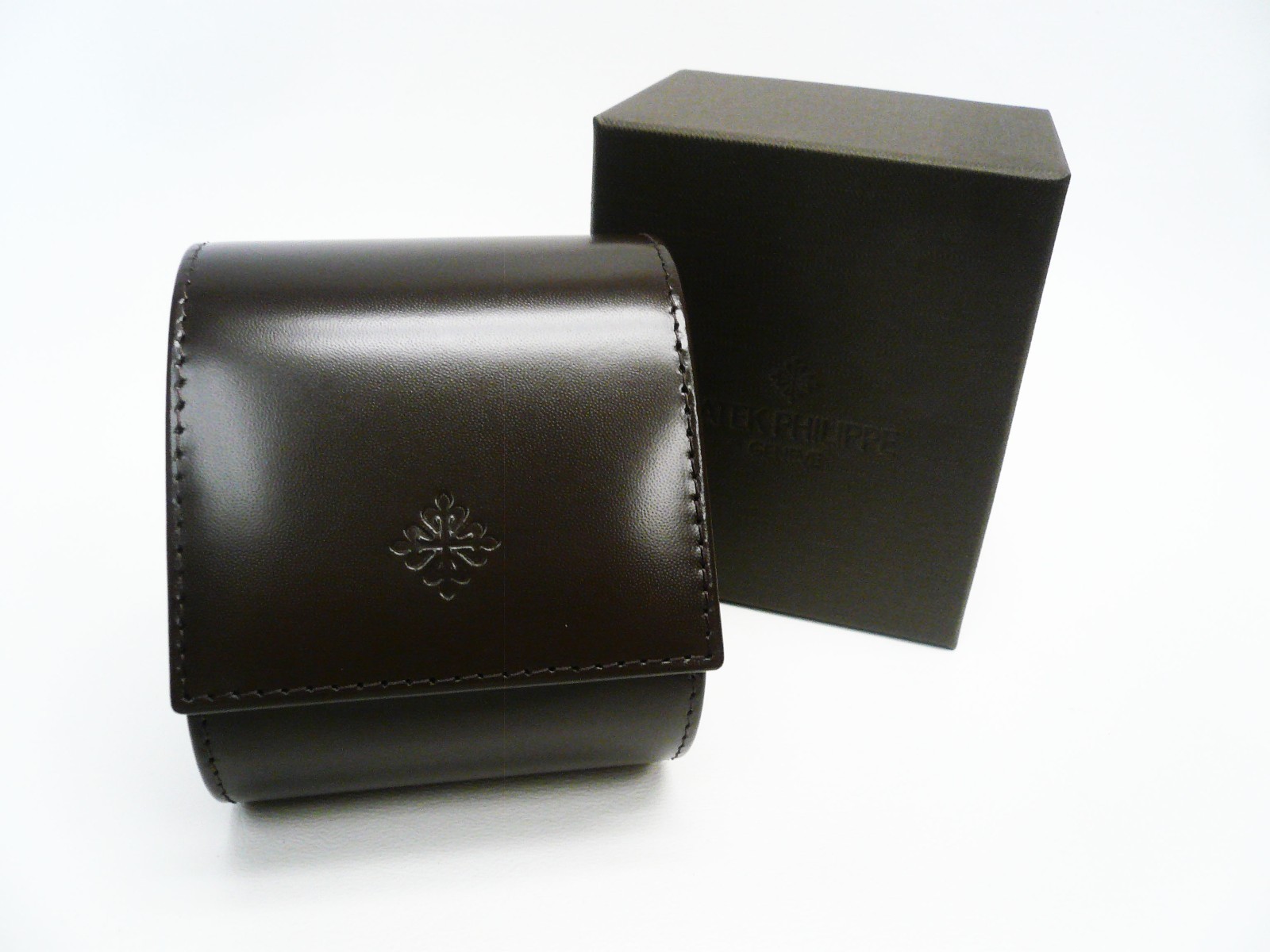 Patek Philippe Brown Leather Travel Case