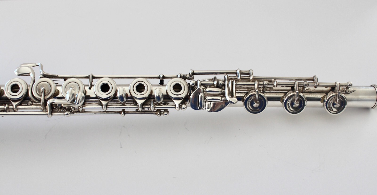 LANDELL FLUTE, PROFESSIONAL, Rare One-Piece body (only 3 made)- HIS BEST FLUTES!