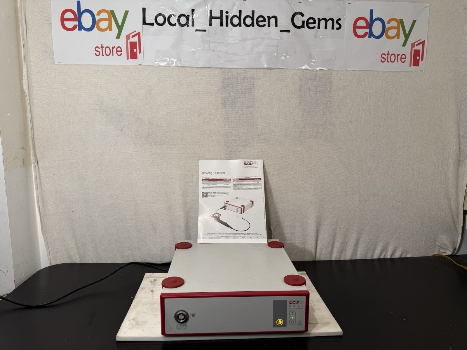 Richard Wolf 5512 1 CCD Endocam Video Processer 5512.701 Camera Controller