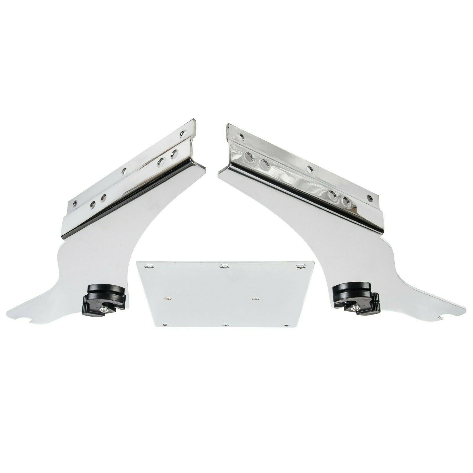 Two Up Tour Pack Pak Trunk Mount Rack For Harley Street Glide Road King 97-08