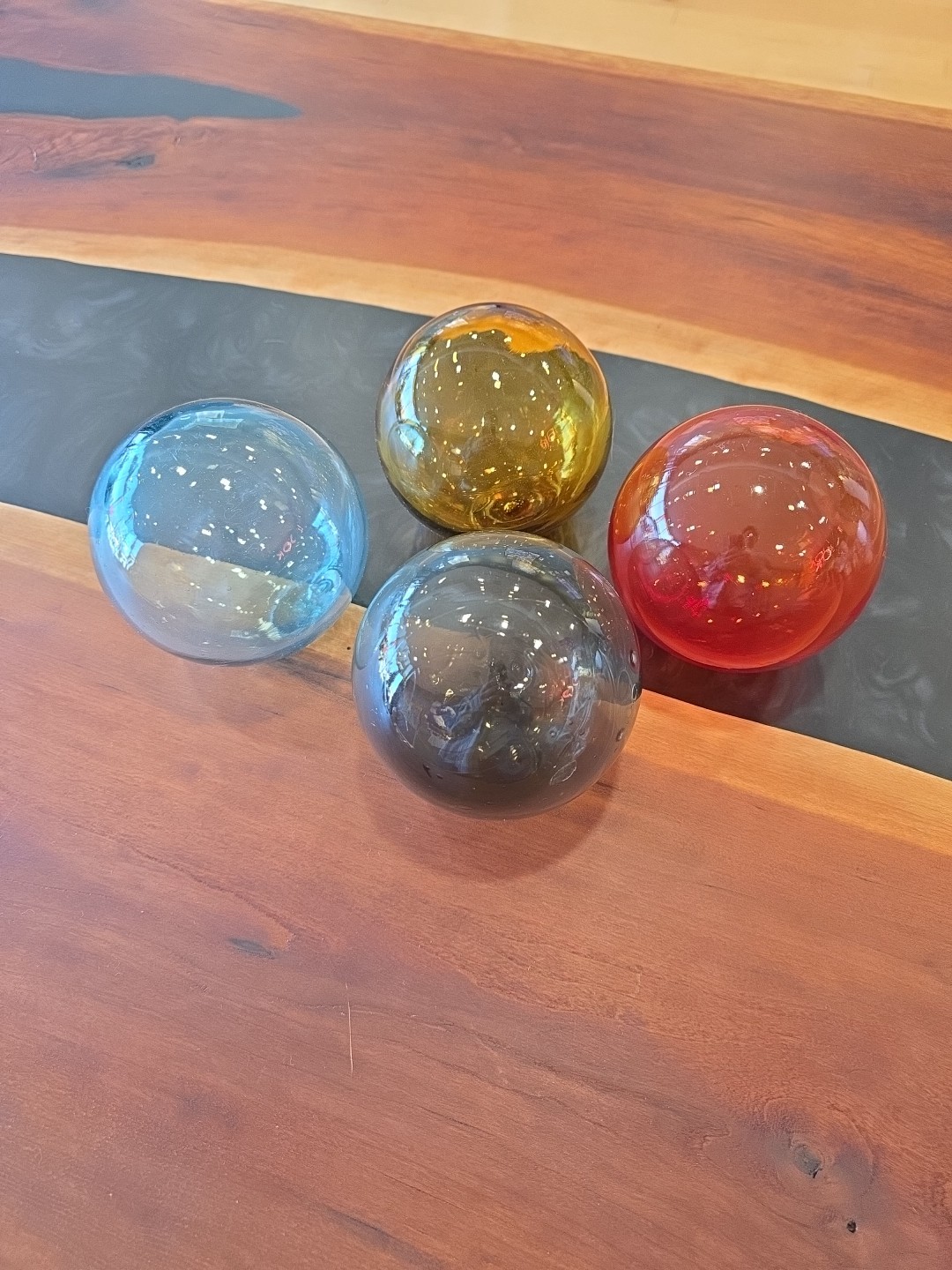 Hand Blown Glass Fishing Floats Contemporary Chinese