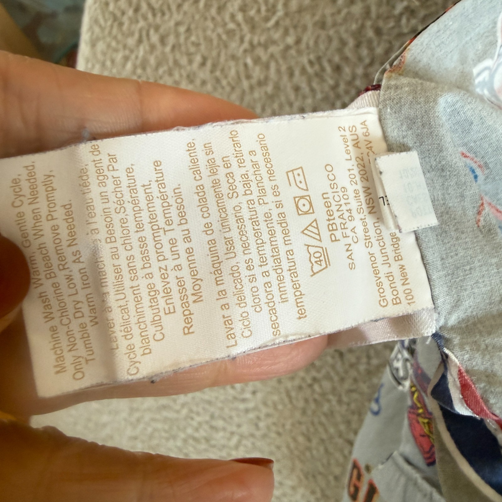 Pottery Barn Teen MLB Sheet Set Full 100% Cotton Fitted Flat Baseball