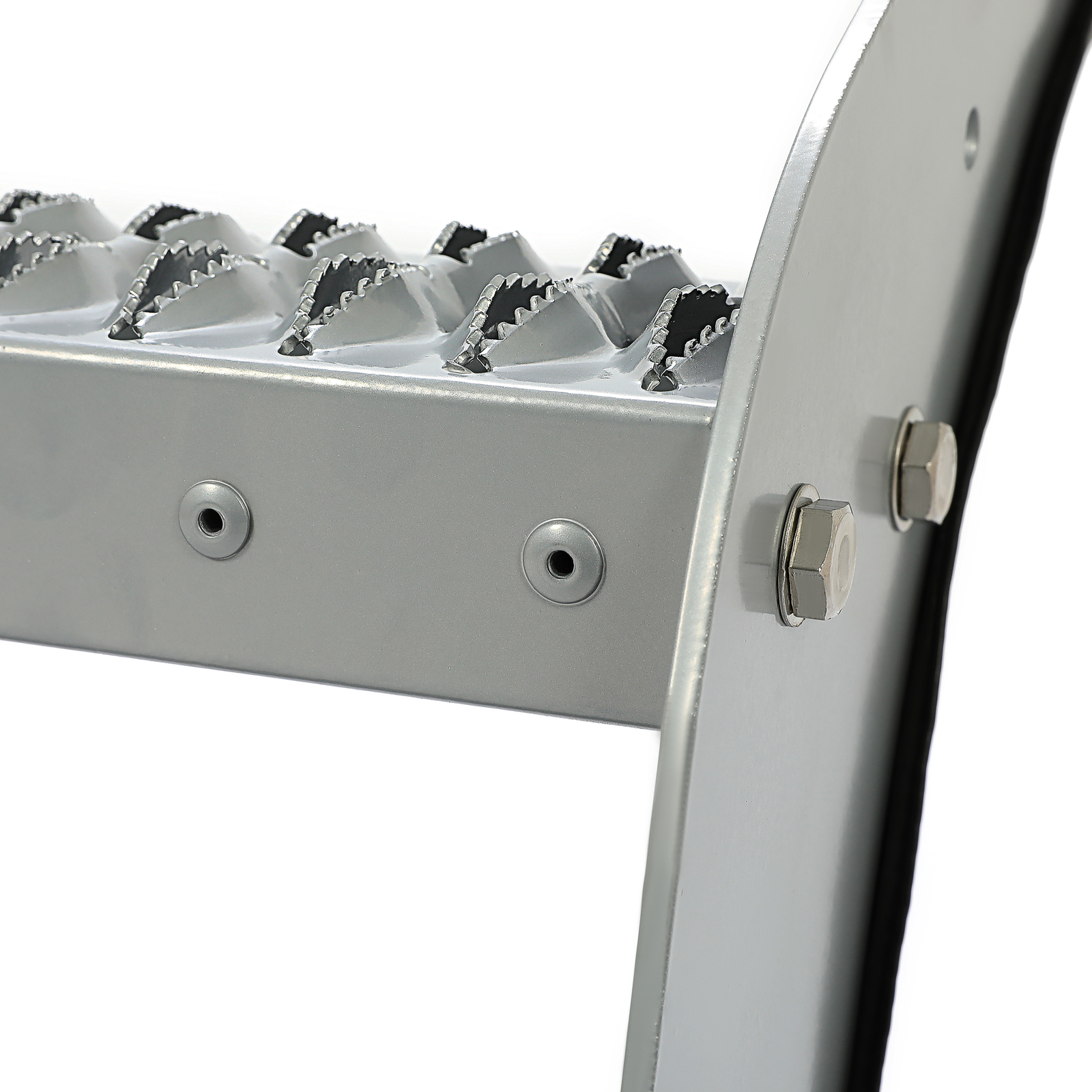 26" Fuel Tank Step For Peterbilt All Models Silvery Non-Slip Fuel Tank Stair