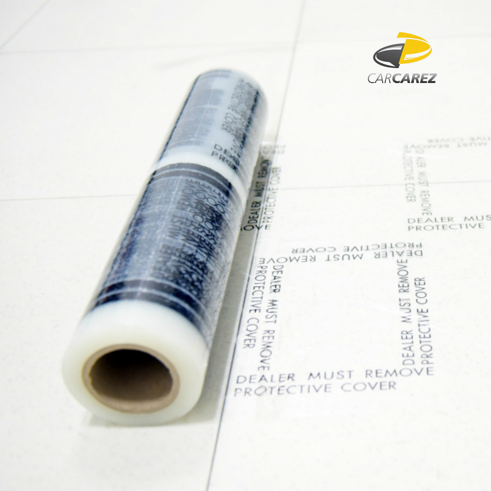 Carcarez Auto Car Carpet Floor Mat Self Adhesive Protective Film 24"x200' 4 MIL