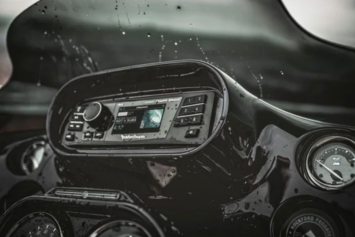 ROCKFORD FOSGATE PMX-HD9813 / Digital Media Receiver 1998-2013 Harley-Davidson