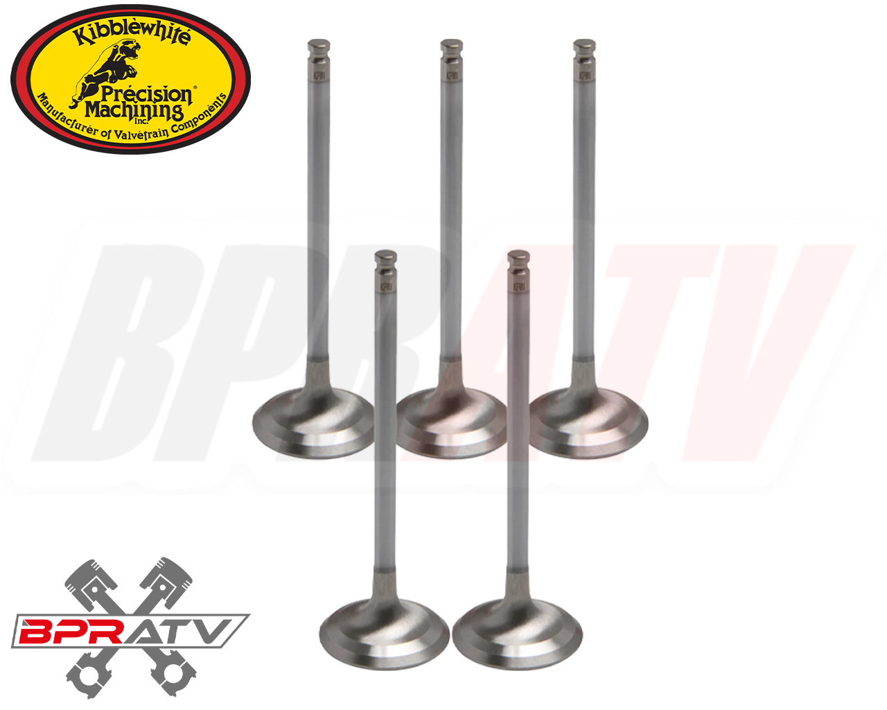 YFZ450 YFZ 450 Kibblewhite Intake Exhaust Valves TITANIUM Springs Kit & KEEPERS