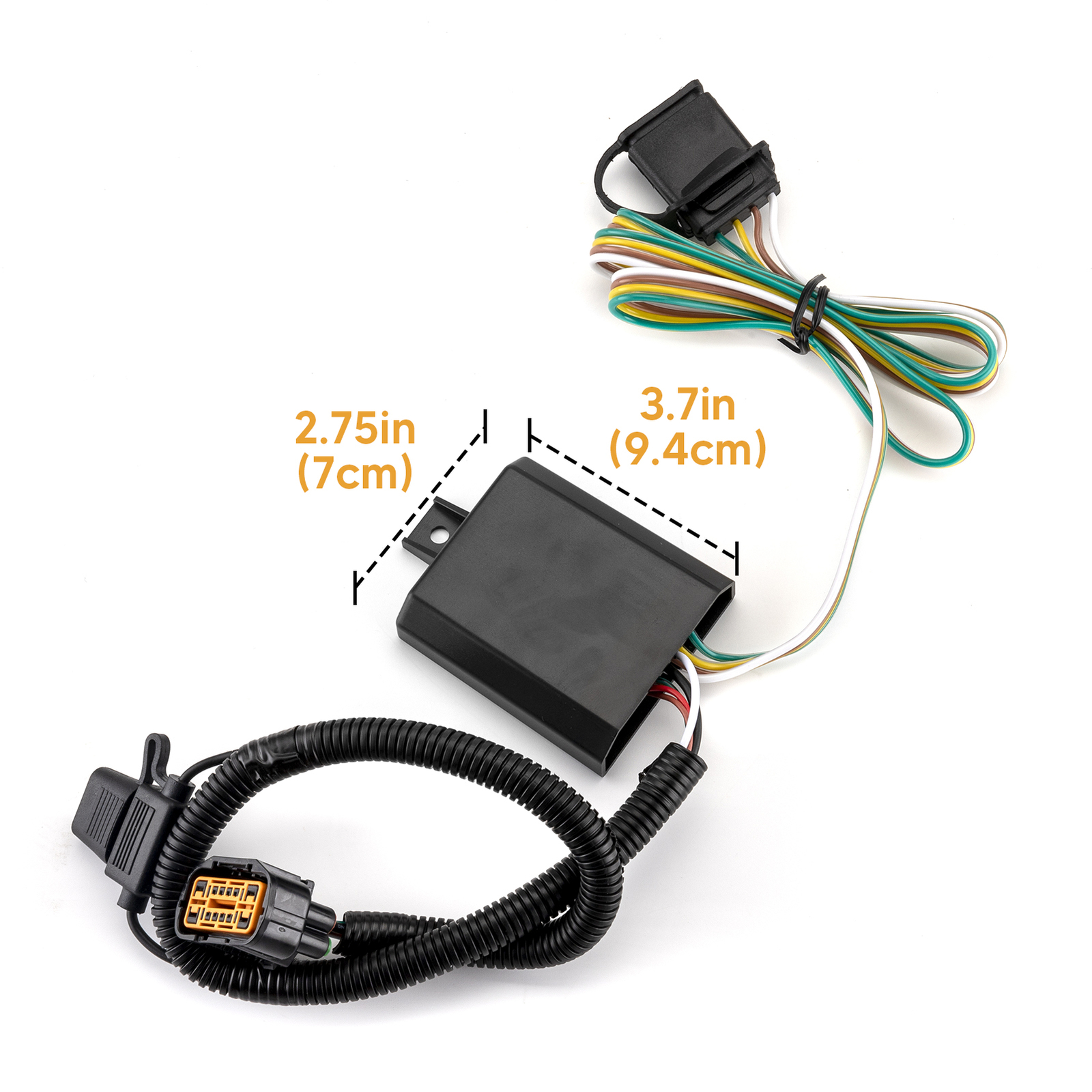 ( For 2022-2024 Hyundai Santa Cruz ) Trailer Tow Hitch Wiring Harness 4 Pin