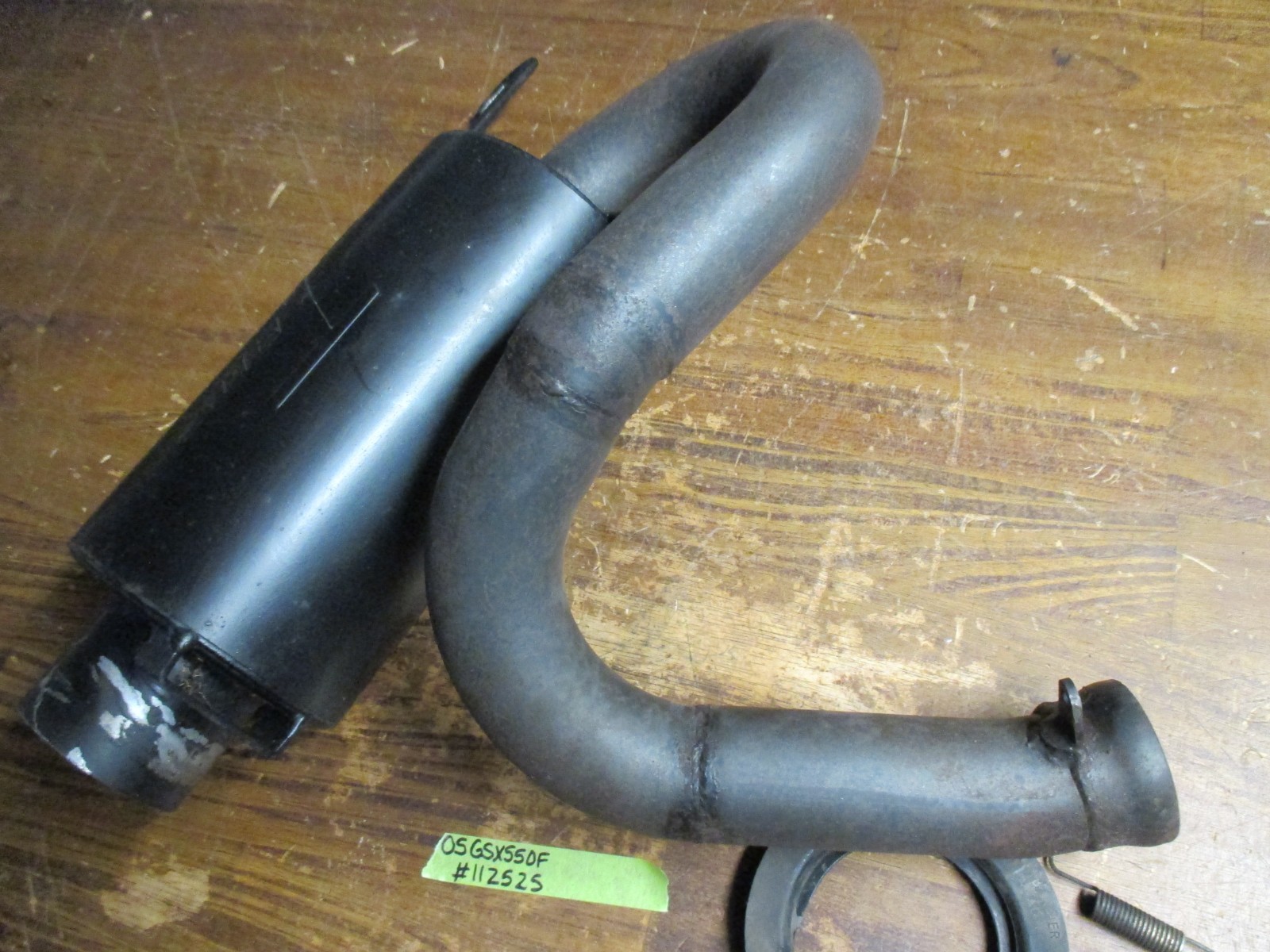 05 Ski Doo GSX 550F Snowmobile Jaws Exhaust Can Resonator Muffler Silencer