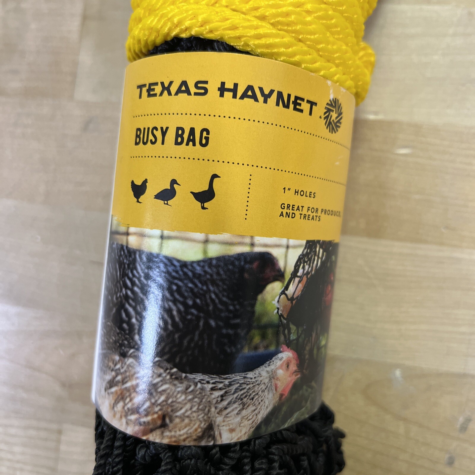 Texas Haynet Busy Bag 1” Holes For Produce/Treats (2 PACK)