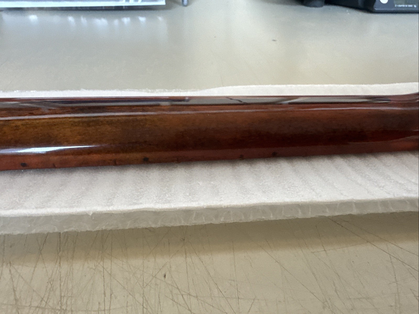 RuiJOIWAT Vintage 21 Frets Telecaster Guitar Neck - Red Wood Glossy