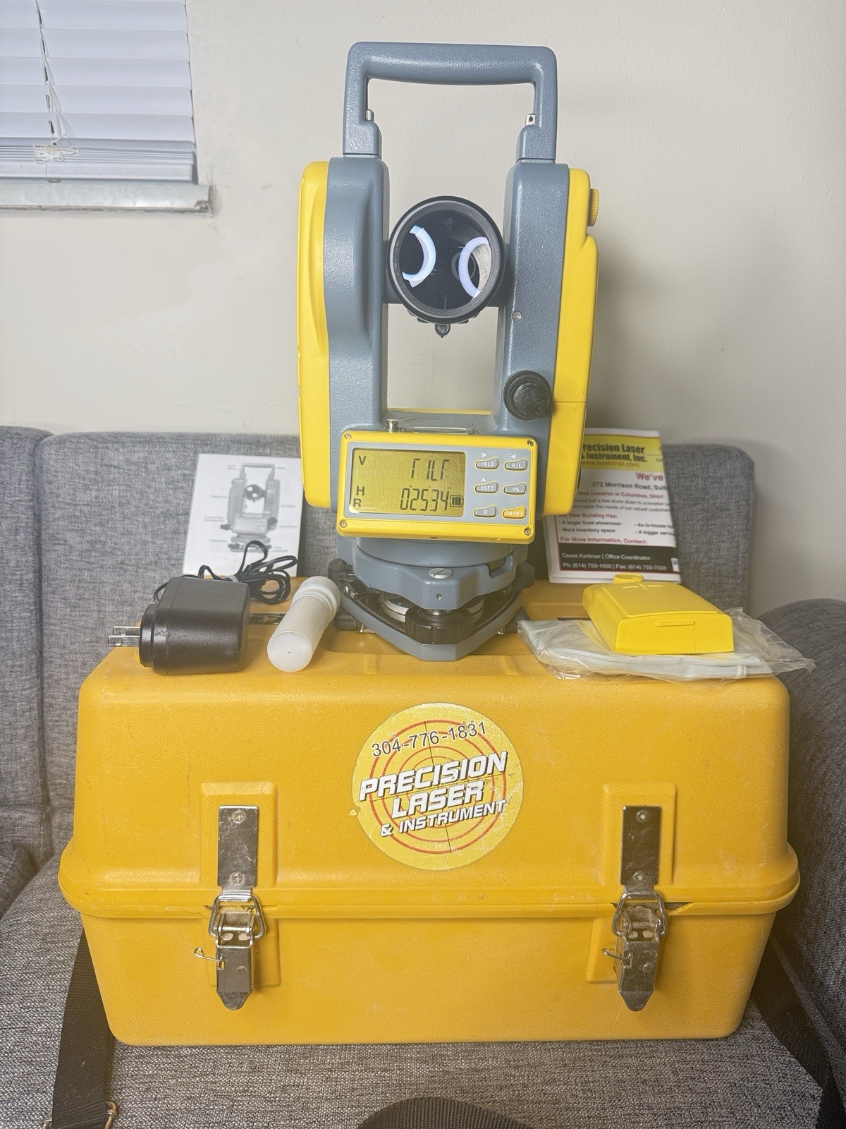Spectra Precision DET-2 Digital Electronic Theodolite, a precision instrument