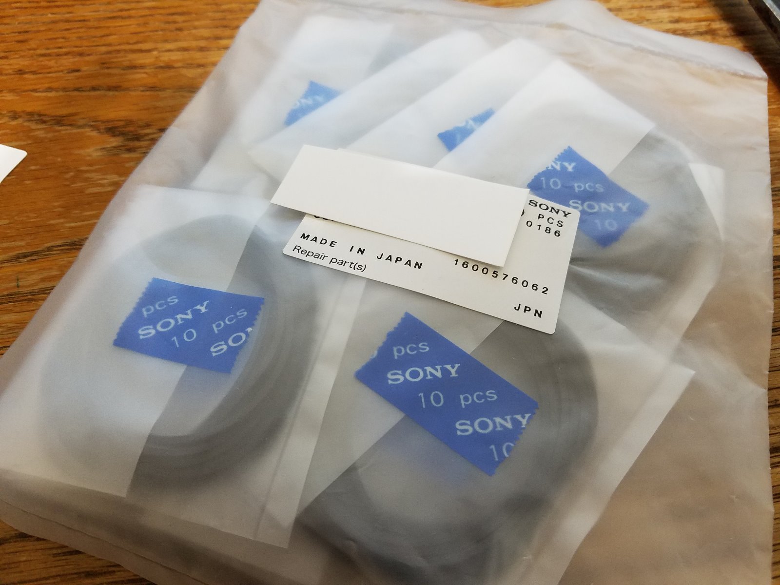 SONY 300 CD Player REAL SONY Brand (3) Belts CDP-CX300 CDP-CX355 see more models