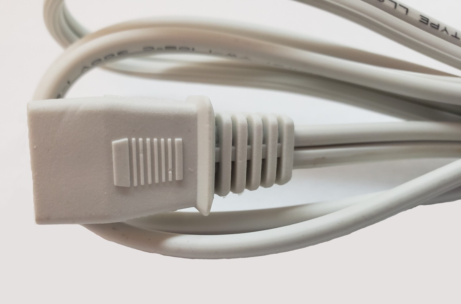 Replacement 6ft Power Cord for Vintage Solid State TV Stereo Radio 2-Prong Pin