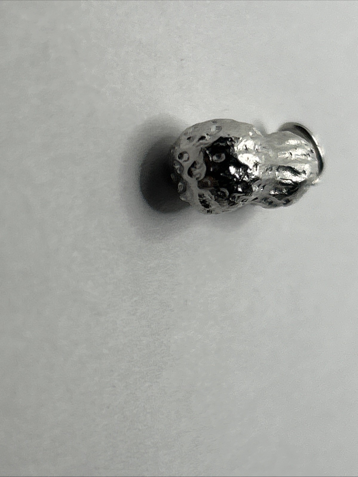 Vintage Sterling Silver 925 Peanut Charm