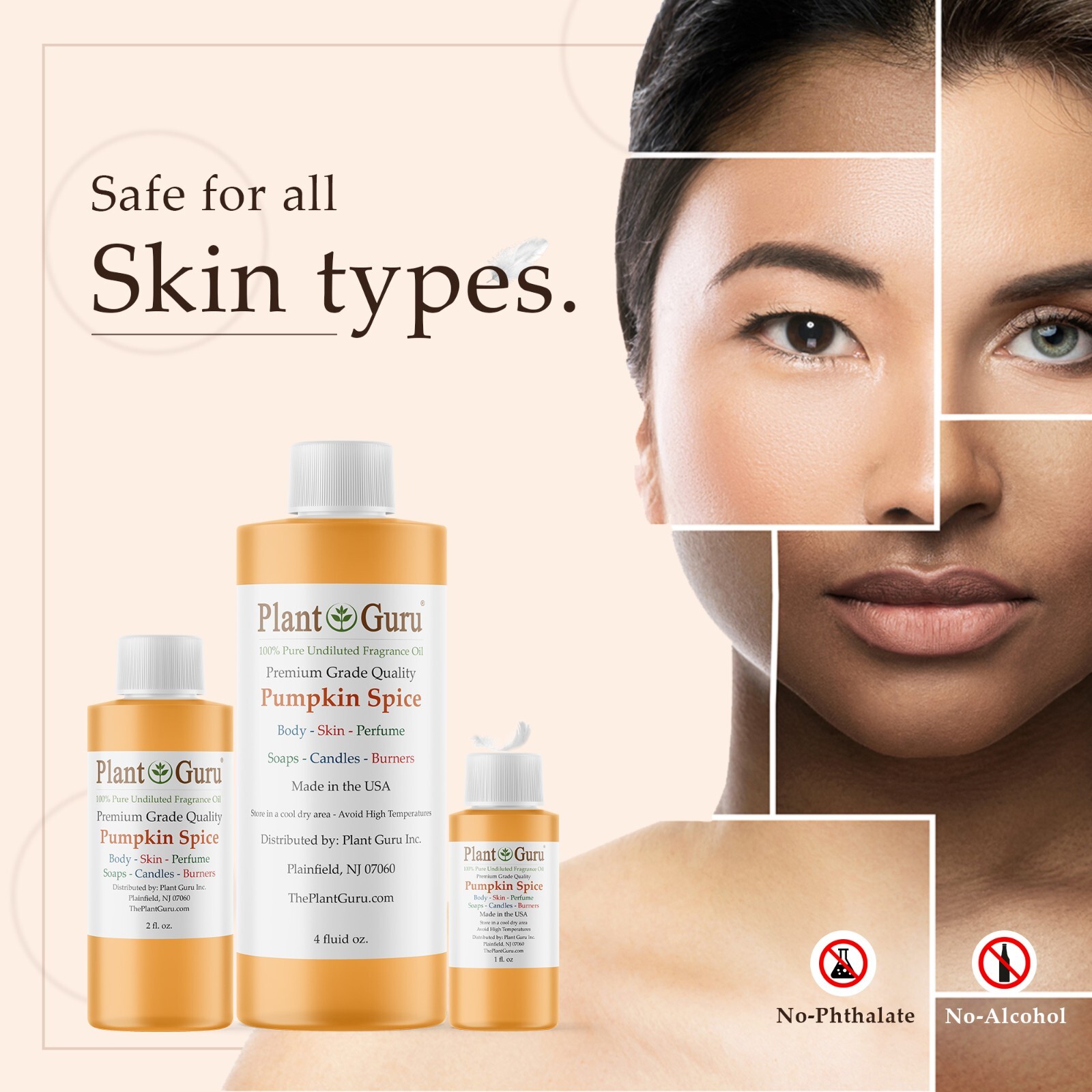 Pumpkin Spice Fragrance Oil For Candle, Soap Making, Diffuser and Burners