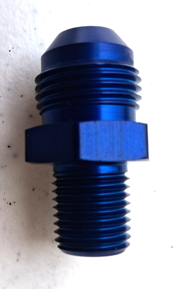 GOODRIDGE  STRAIGHT MALE FLARE TO PIPE  AN-8 X  1 /4"  NPT   PT# AN 816-07D