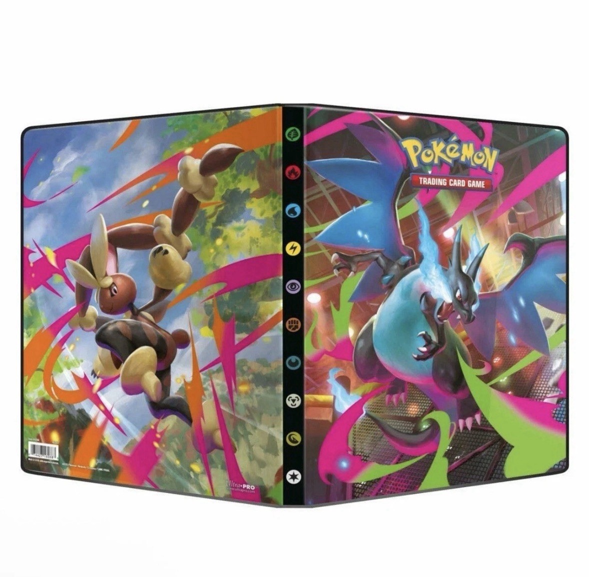 Pokemon Mega Evolution Phantasmal Flames 9 Pocket Portfolio Holds 252 Cards!