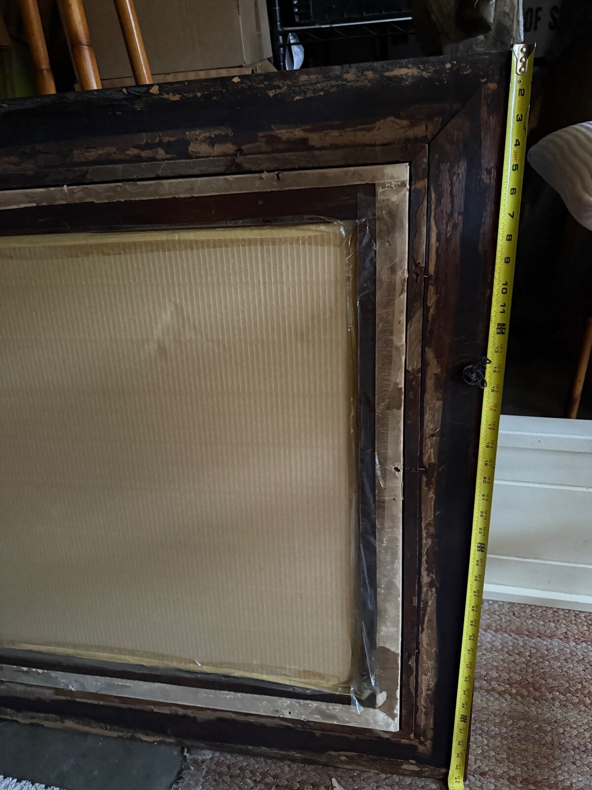 1883 Sherman's March to the Sea Civil War Print J P Fitch Hartford CT Large 55"