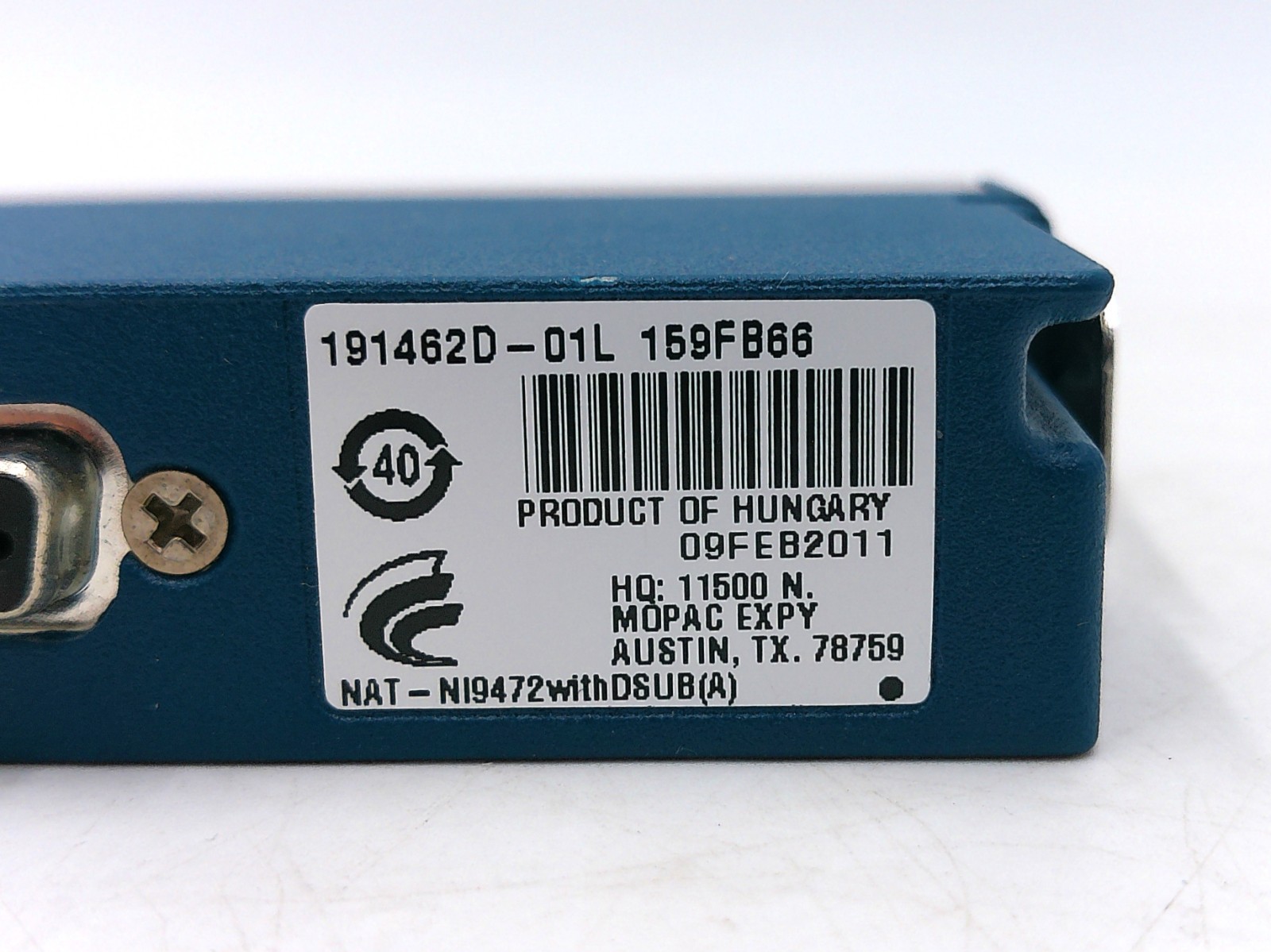 National Instruments NI-9472 C Series Digital Output Module 8-Ch 24V R3436