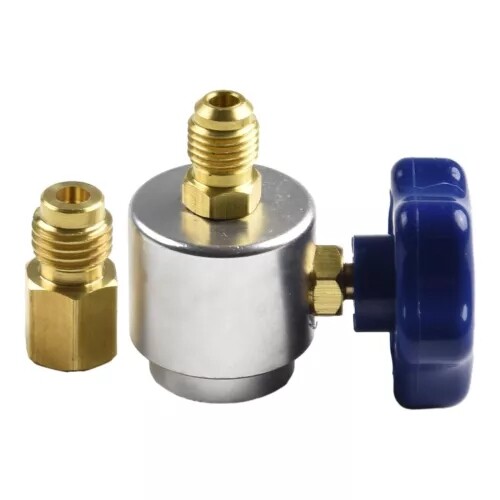 Self Sealing R134A Can Tap Valve Adapter For A/C Charging Convertor HOT