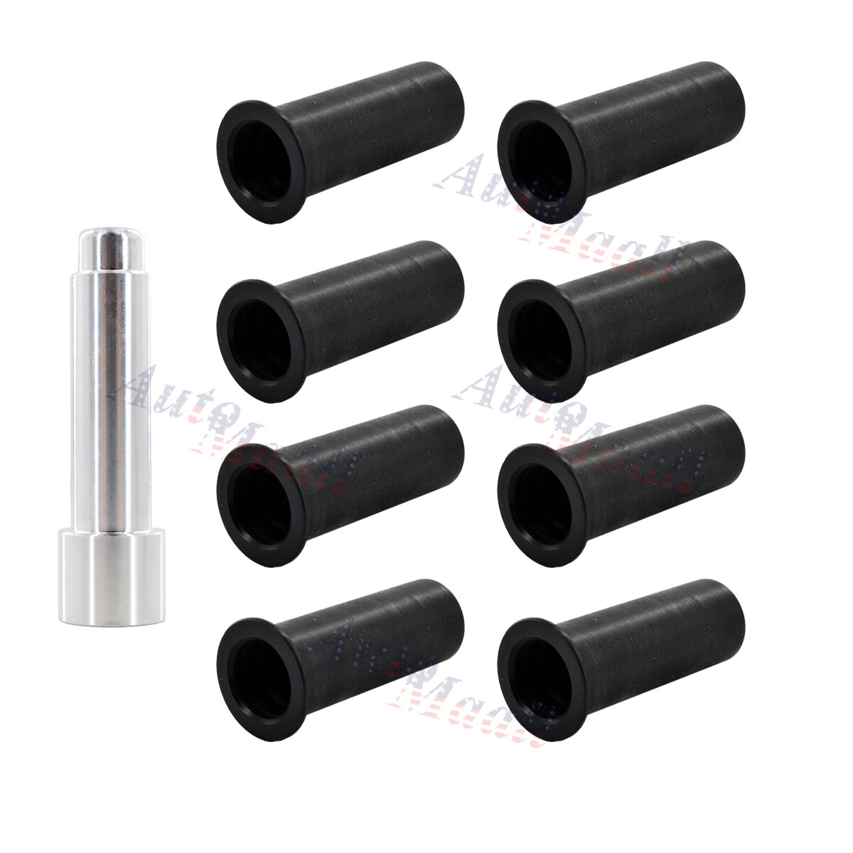 Door Hinge Bushings Pin Liners Kit Delrin for Jeep Wrangler JKU 2007-2019 4 Door