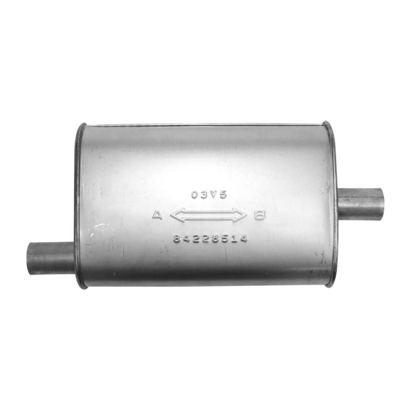AP Enforcer II Muffler 3781 - 1.5" Offset/Center -  12" Body