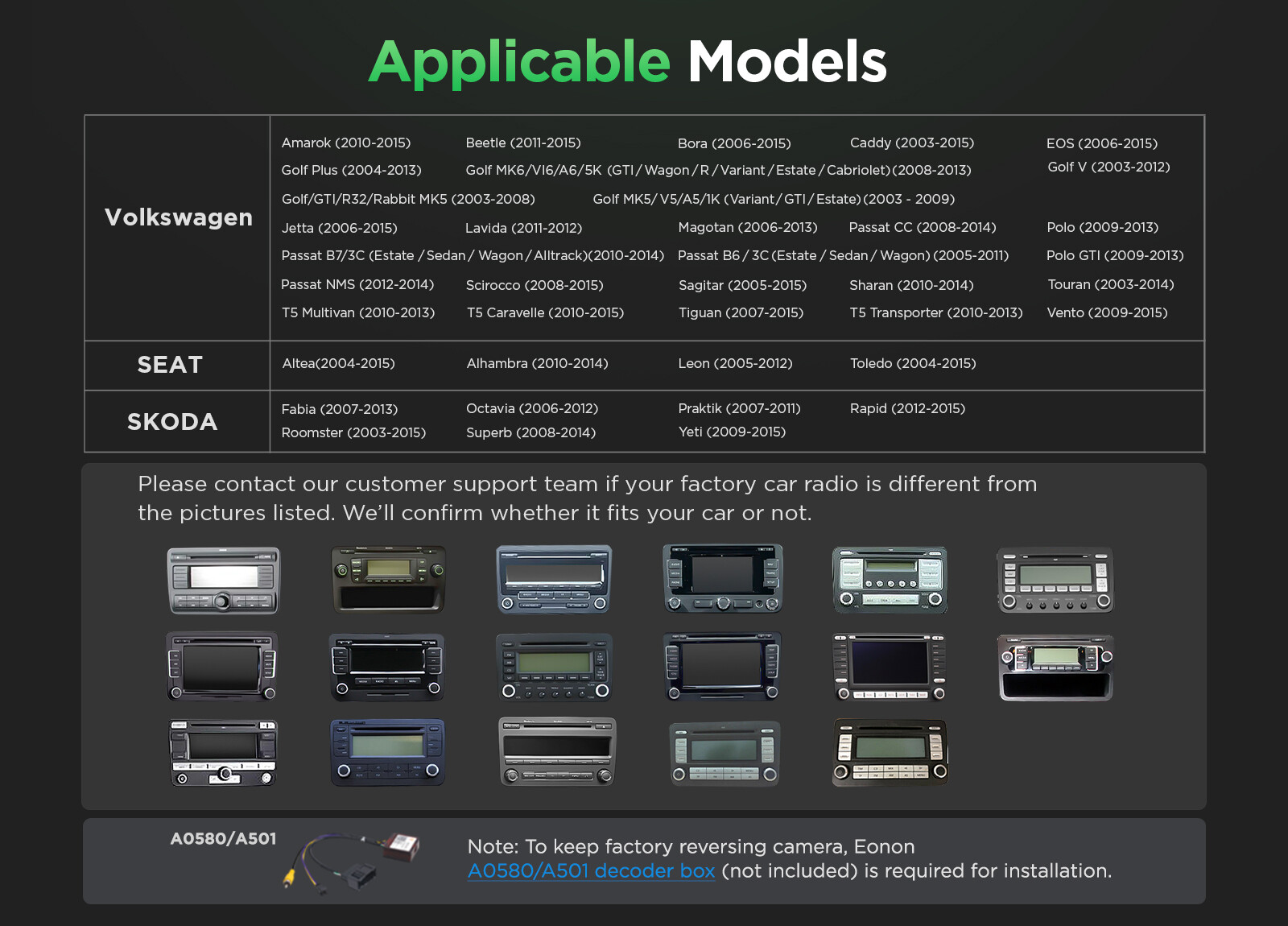 Android 13 Car Stereo Radio GPS Nav Apple CarPlay For VW Volkswagen Jetta Passat
