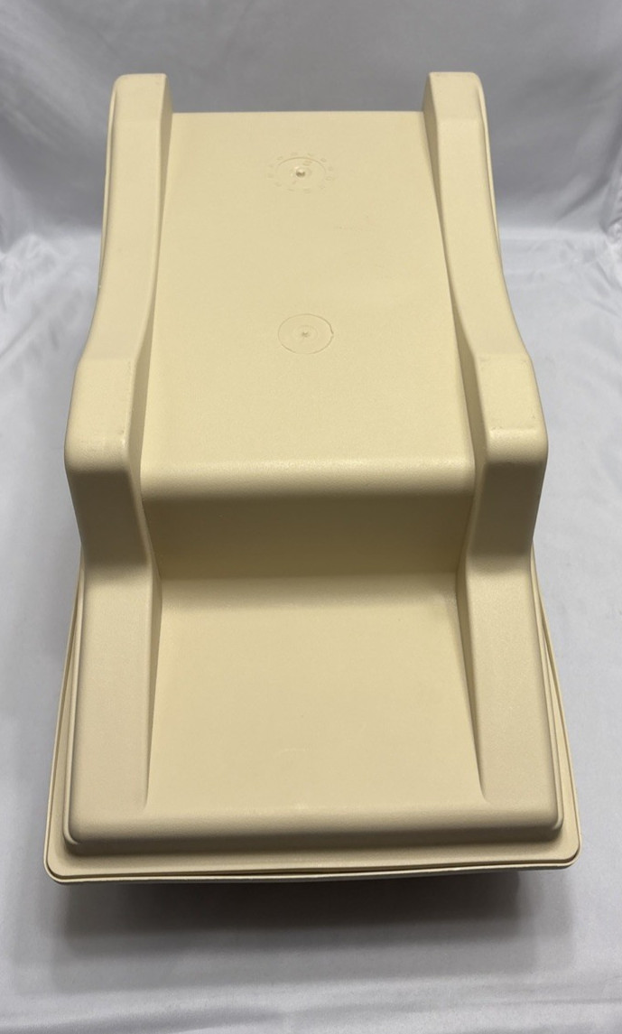 Vintage Little Kool Rest IGLOO Car Console Cooler Brown Tan Ice Chest 1983 NOS