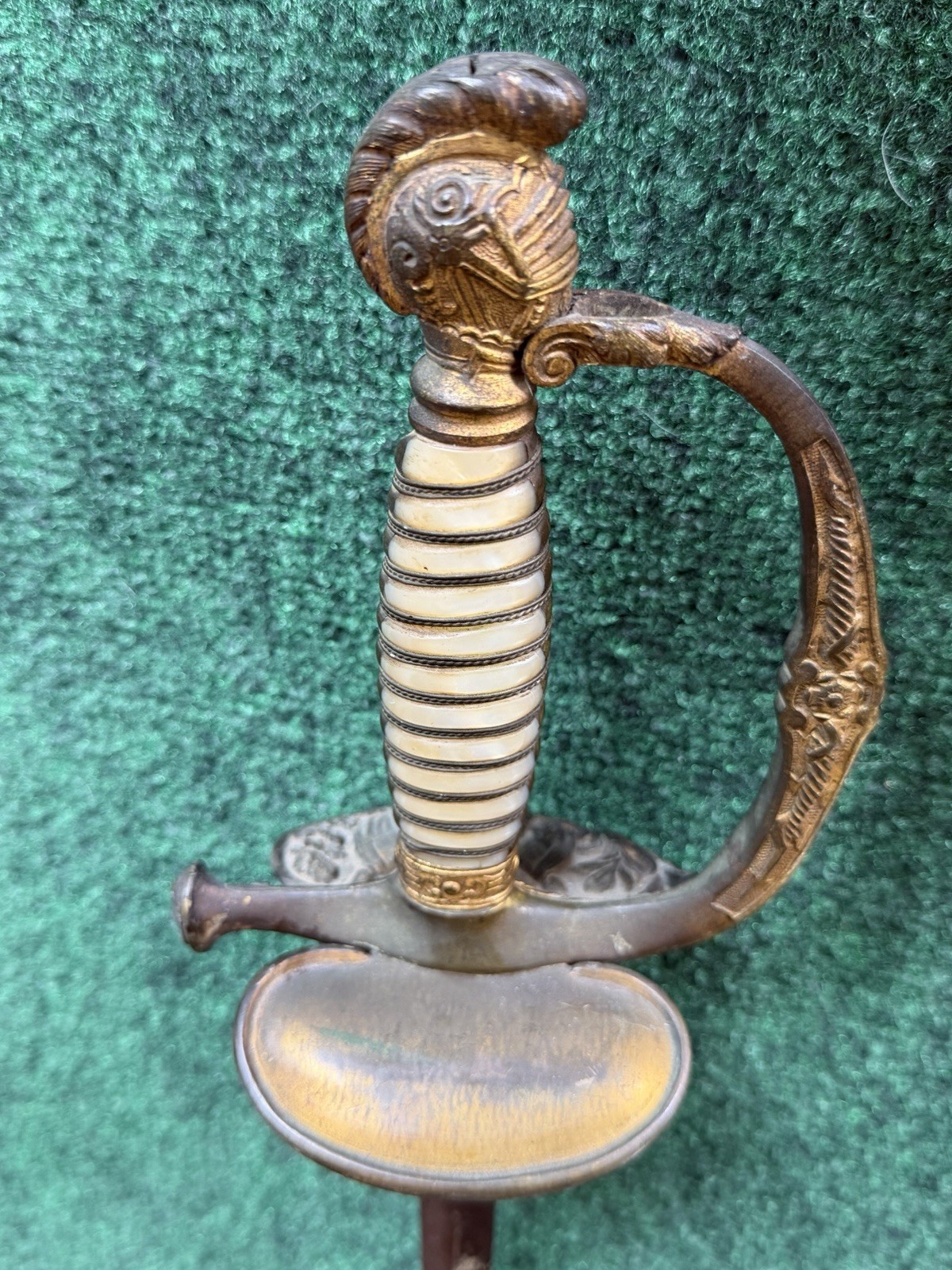 Mexican War Era Militia Staff Officer's Sword - Used