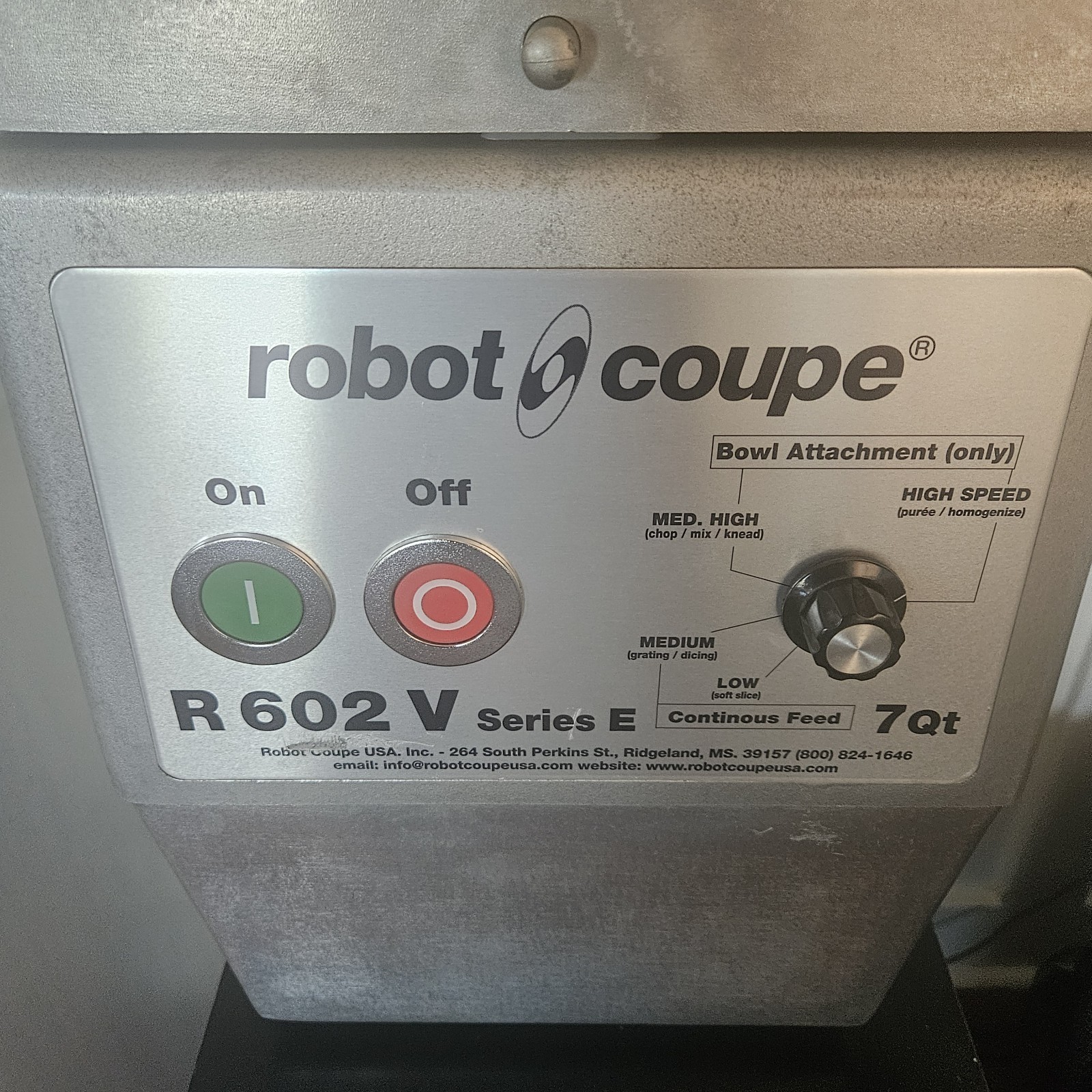 ROBOT COUPE R602V W/ NEW BOWL NT ROBOT COUPE CL5 R702 HOBART FP250 FP350 FP450