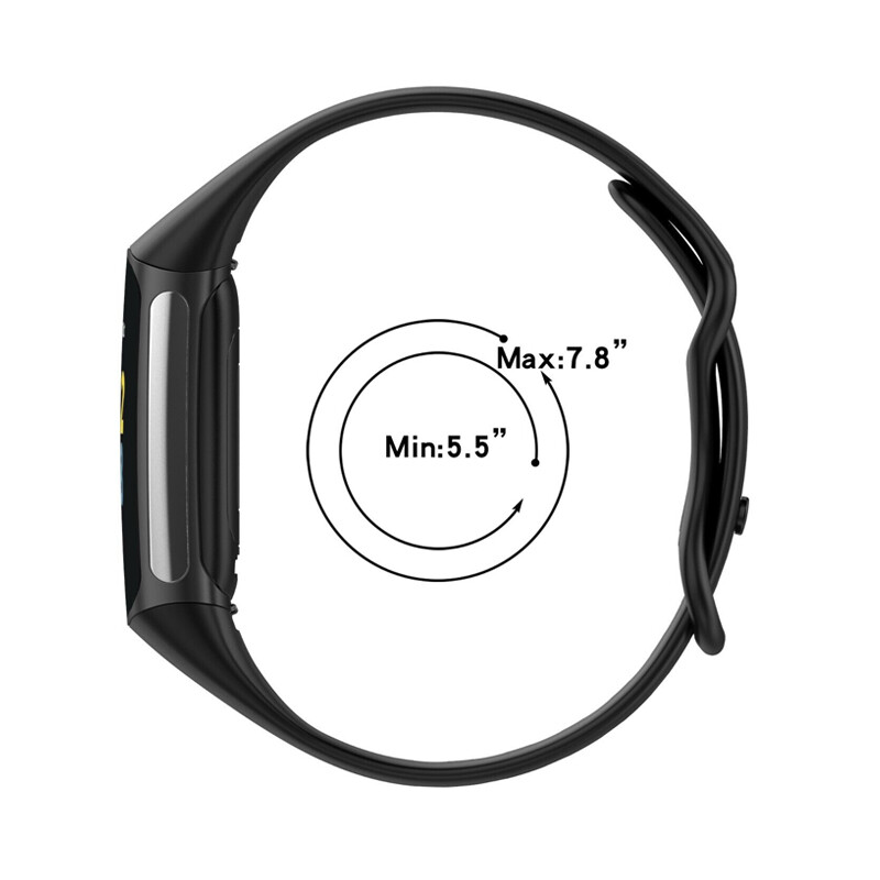 Replacement Silicone Band Strap Wristband For Fitbit Charge 5 Charge 6