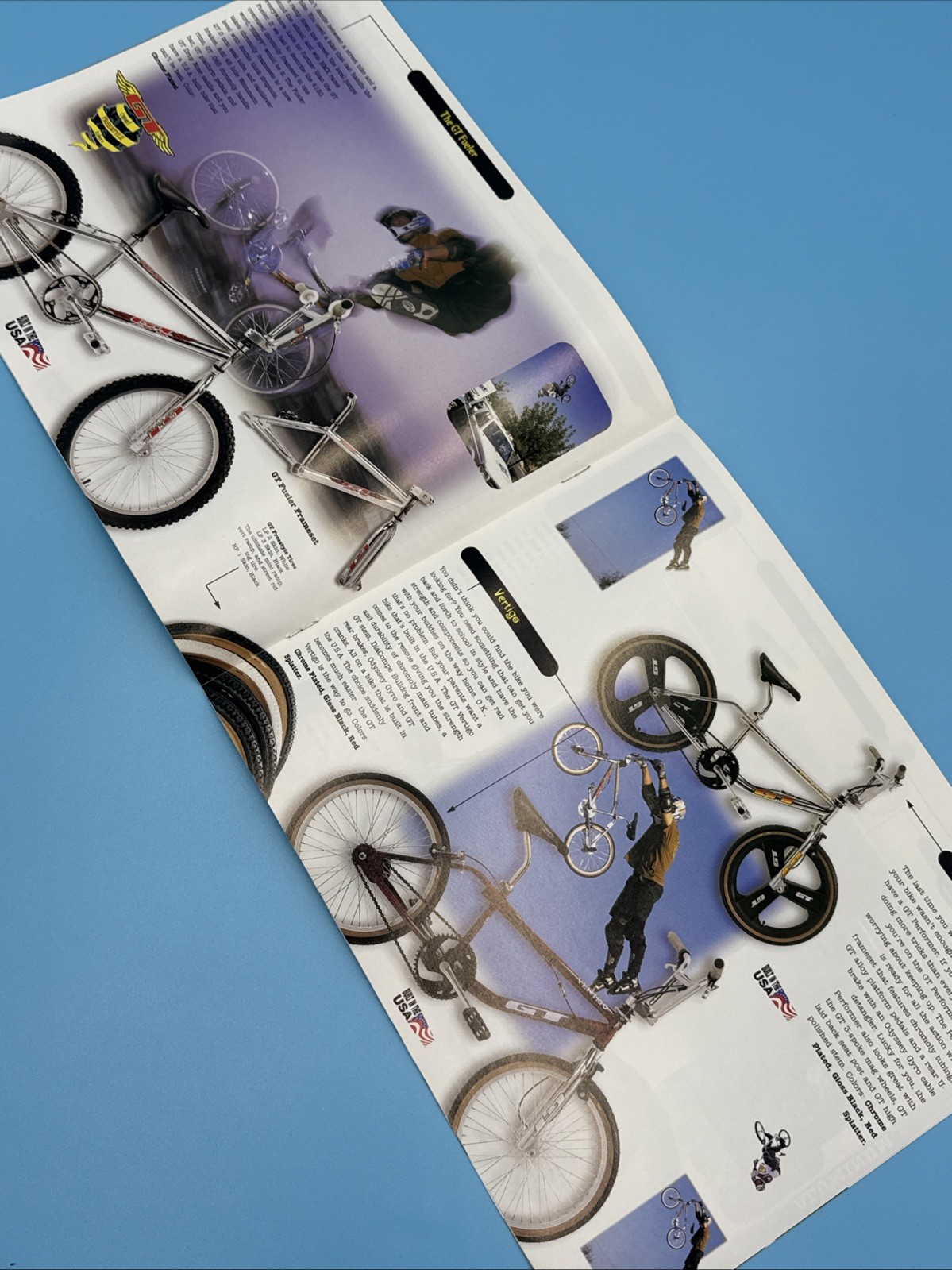 1996 GT DYNO BMX Freestyle Bicycle Catalog Mid-School 22 Pages AWESOME!