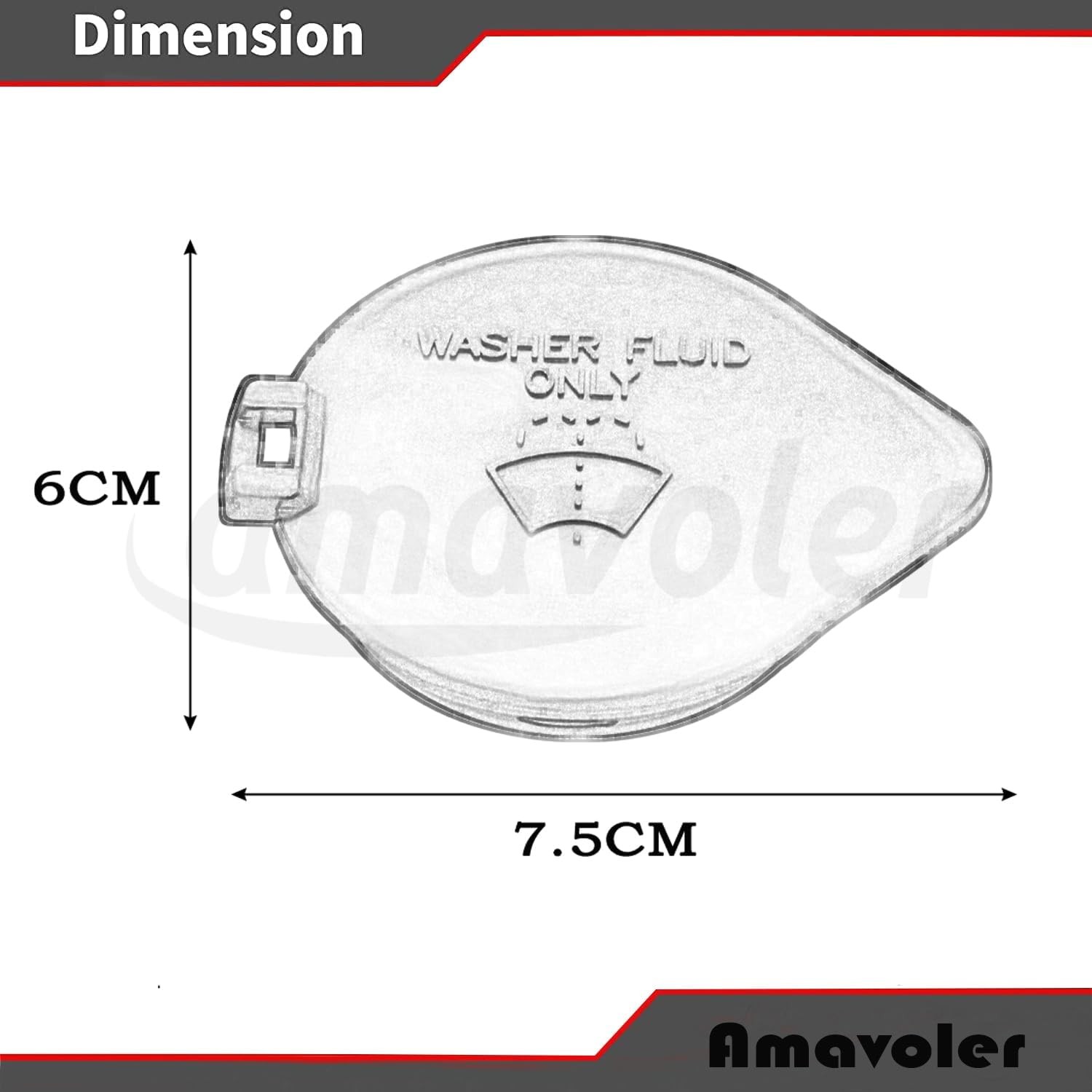 85316-48060 Windshield Washer Fluid Reservoir Bottle Tank Cap Aftermarket Replac