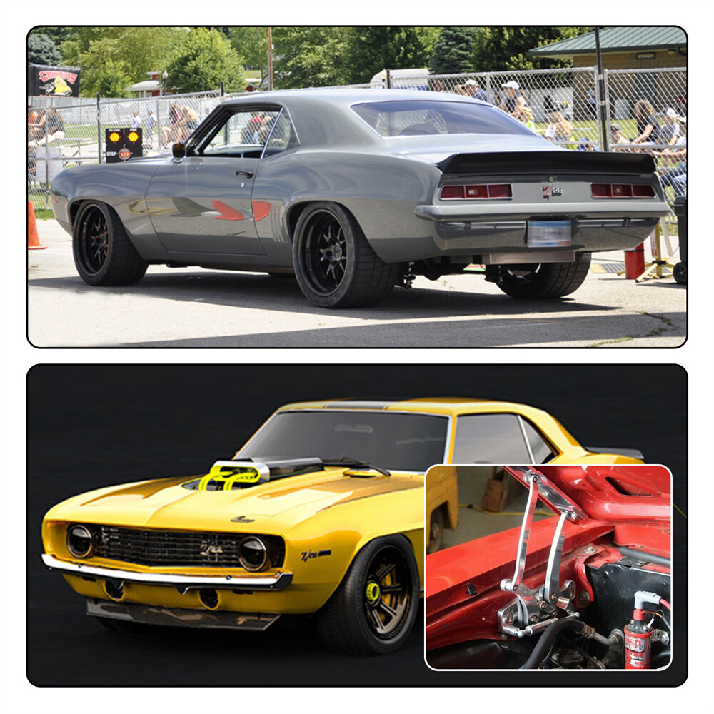 Billet Hood Hinge Kit Left &Right Side For 1967-69 Chevrolet Camaro & Firebird