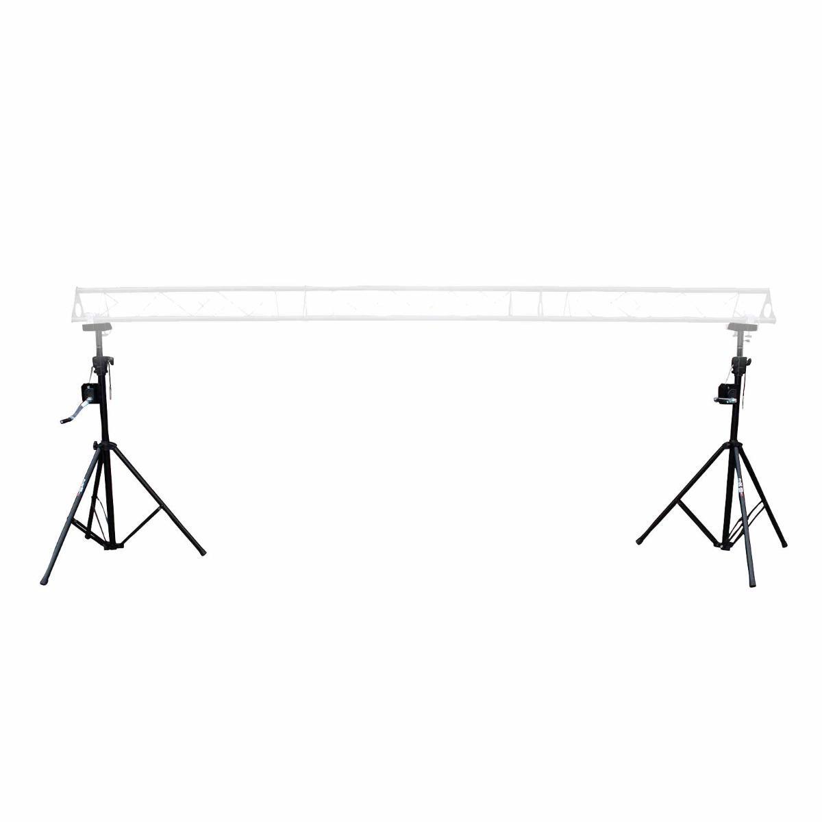 ProX T-LS35C-STAND Triangle Truss Lighting Crank Up Stands Pair System