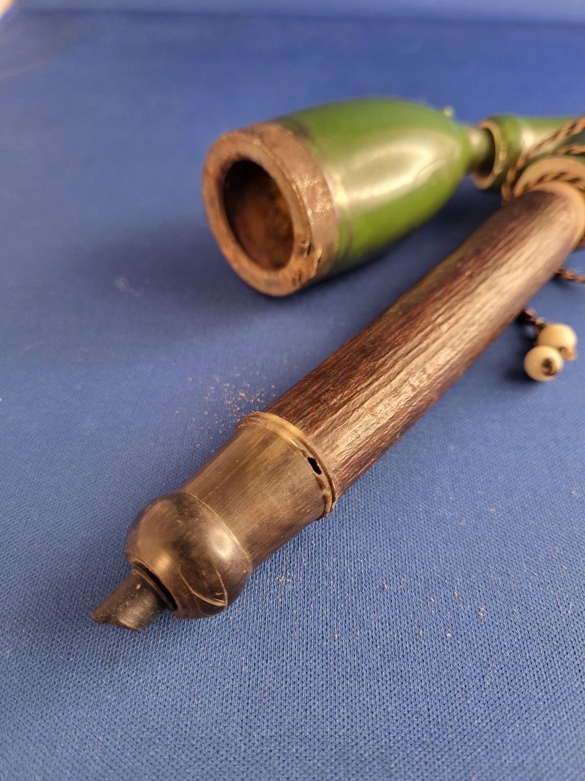 WW1 Pipe and American Flag