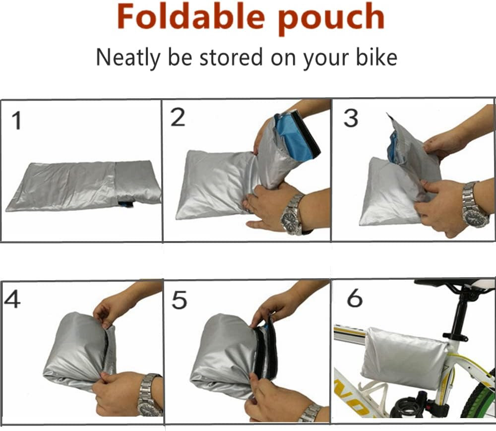 Waterproof Mountain Bike Bicycle Cover Heavy Duty Outdoor Protector for 2 Bikes