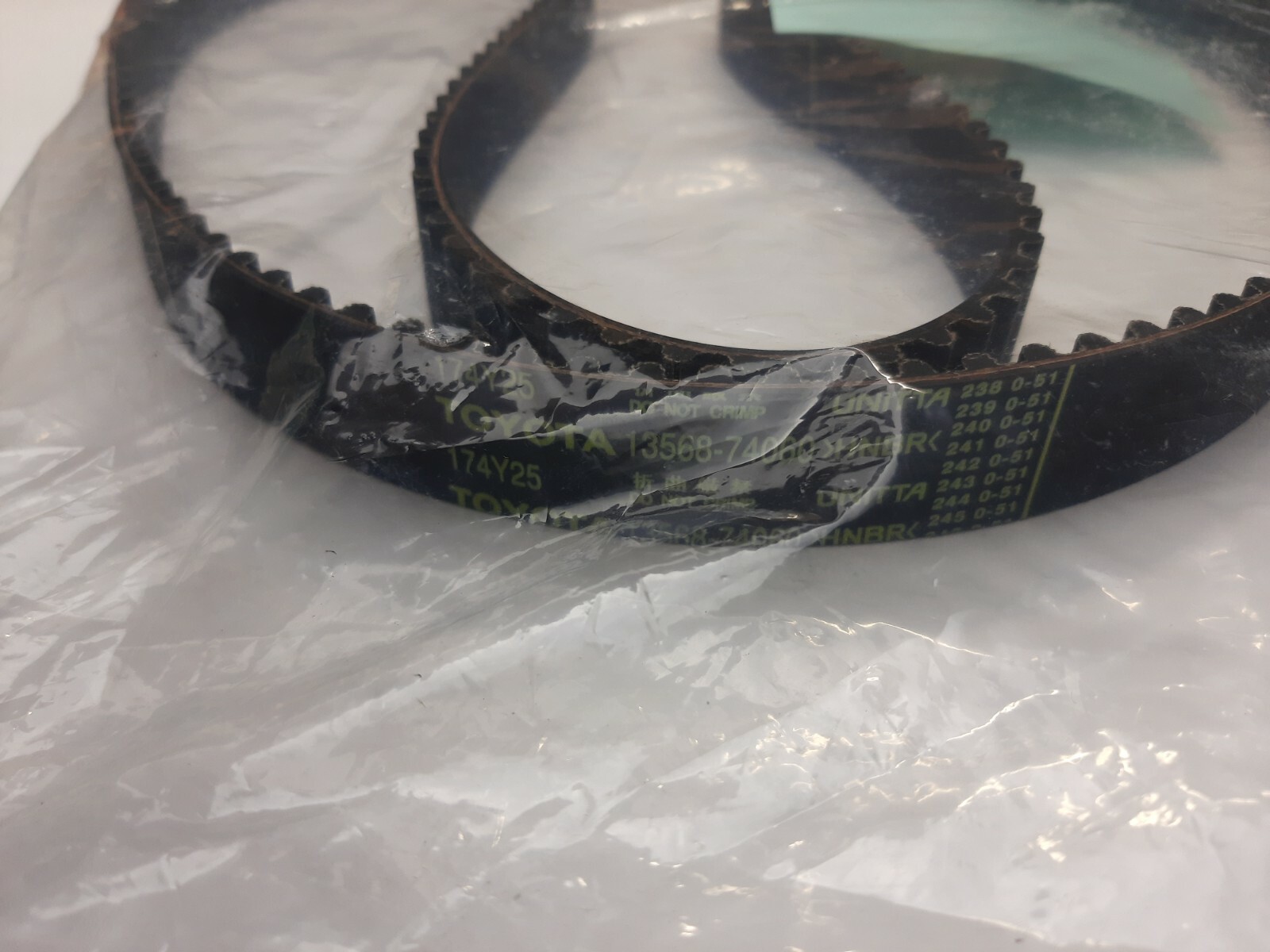 Toyota Lexus OEM BEAMS 3S-GE Timing Belt 13568-80015 174MY25