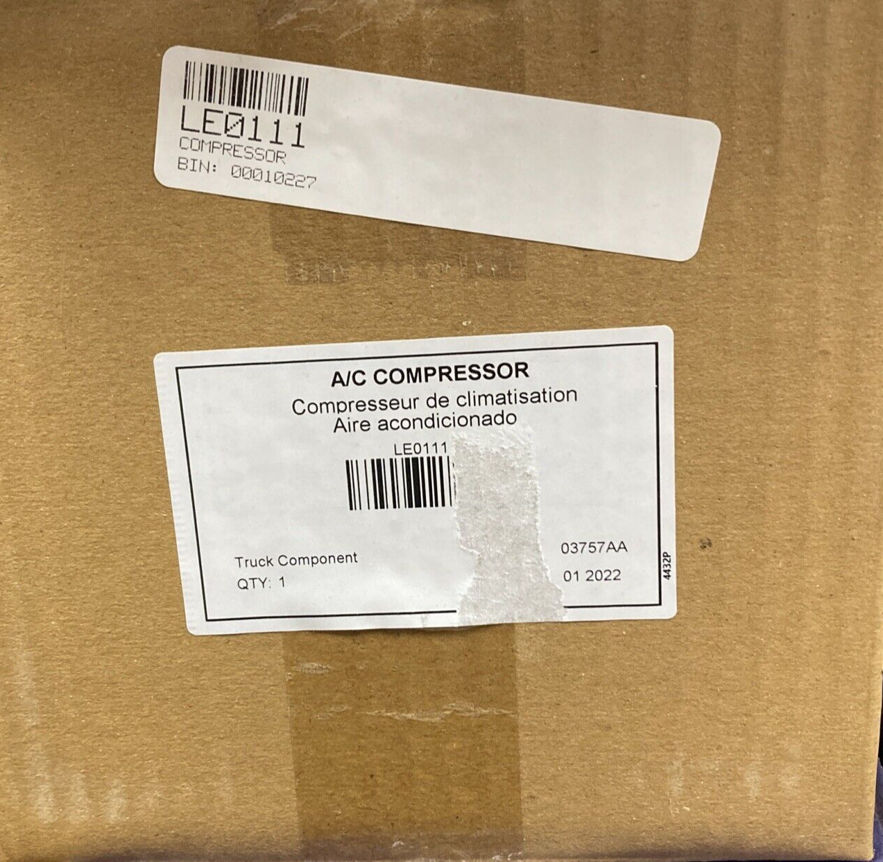 ~ NEW GENUINE PACCAR OEM ~ KENWORTH A/C COMPRESSOR  ~ LE0111