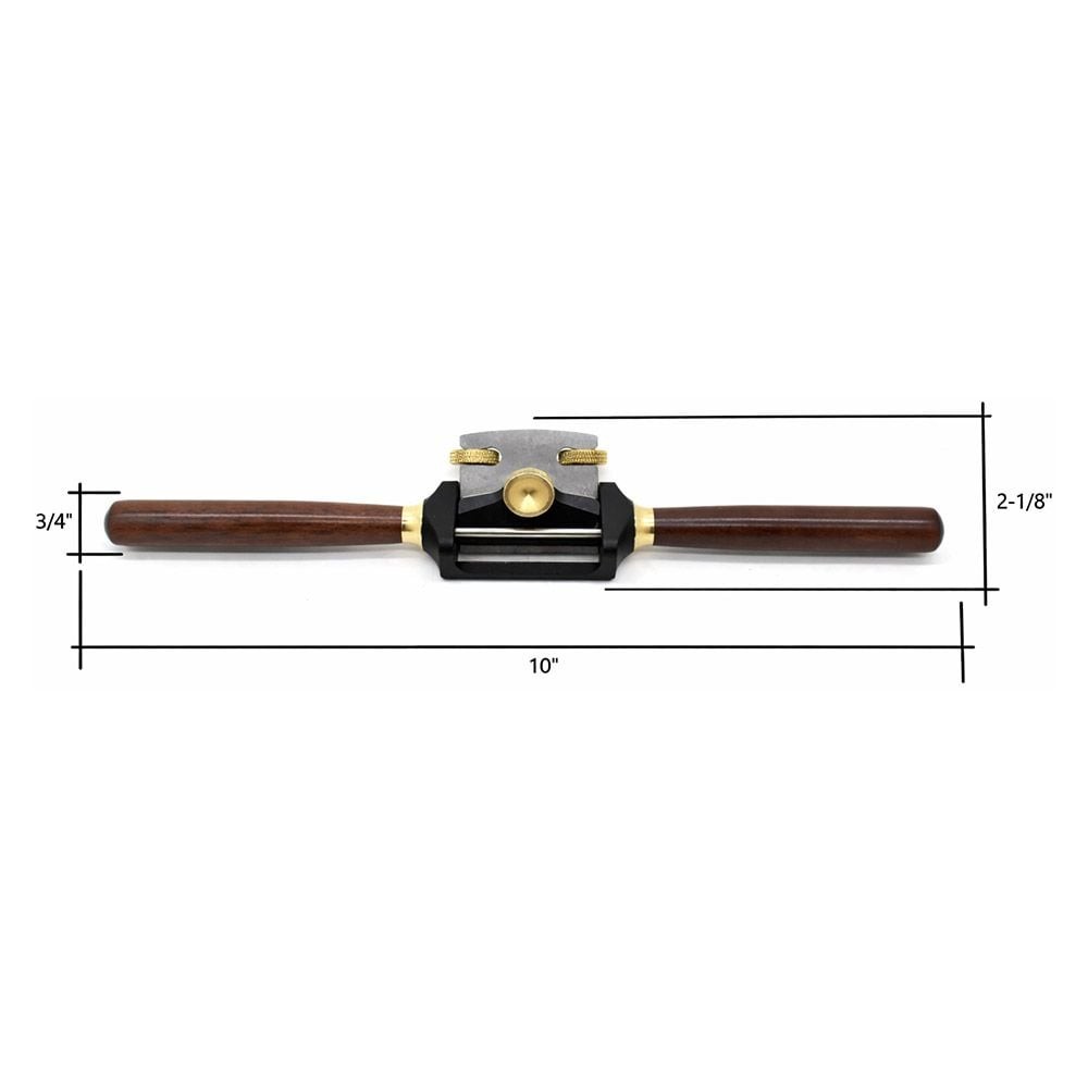 Big Horn 19364 Adjustable Spokeshave with Rosewood Handle