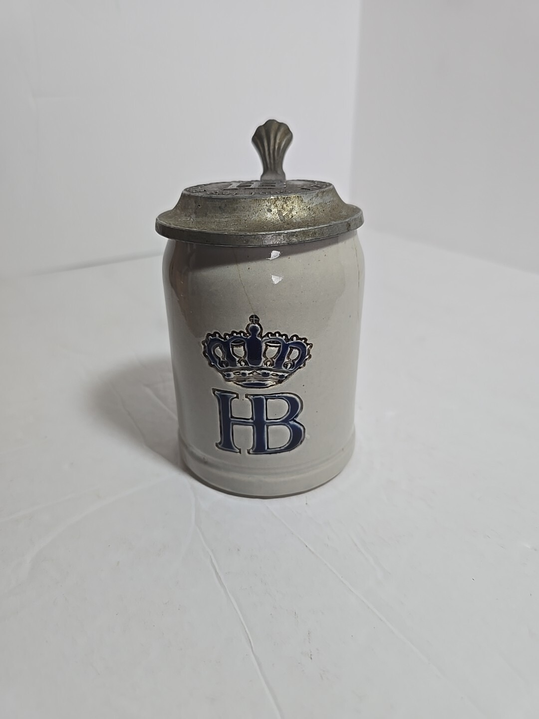 Hofbrauhaus Munchen .25 Liter Lidded Beer Stein