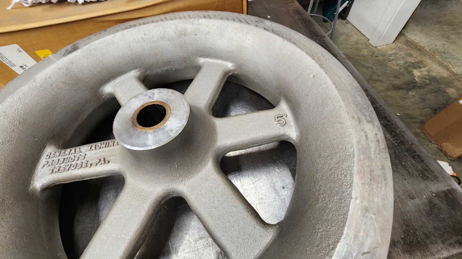 GMP 71728 5" x 20" Underground Cable Pulling Sheave, Jam Skid Utility Tool NEW