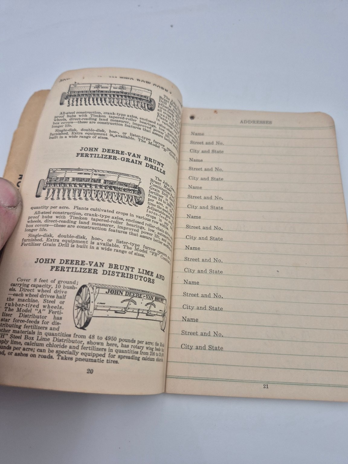 Farmer's Pocket Ledger 82nd Annual Edition 1948-1949 Farming Log