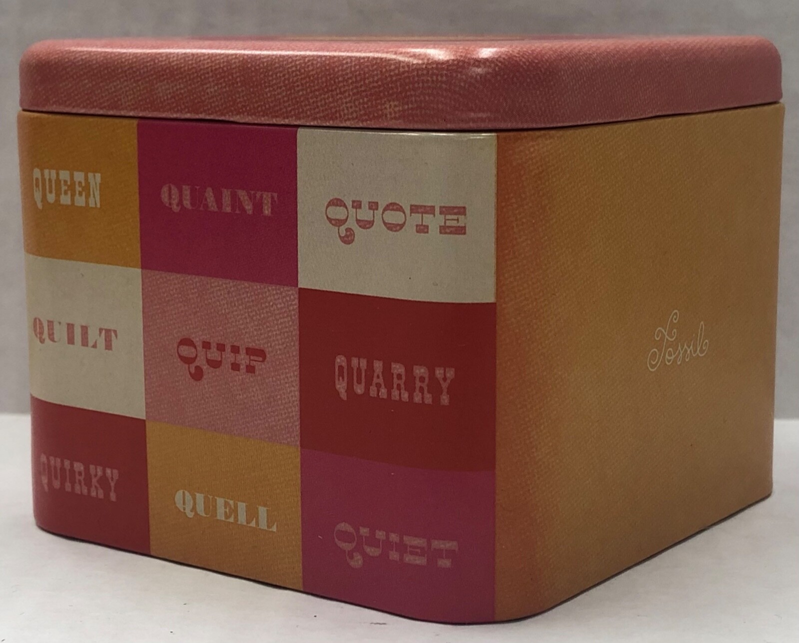 Fossil Genuine Collectible Presentation Display Gift Watch Tin Box NOS