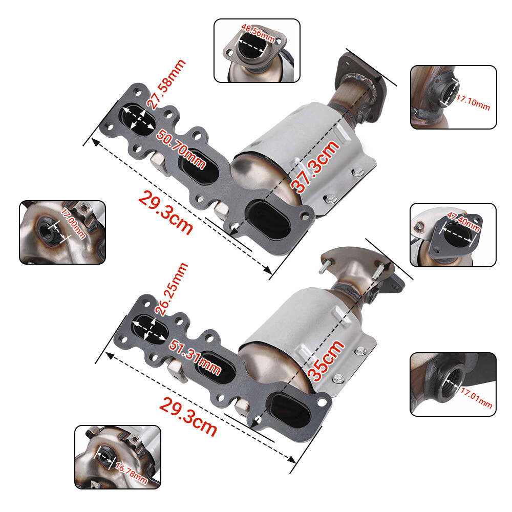 For 2013-2019 Ford Explorer Taurus Flex Police 3.5/3.7L Catalytic Converter US