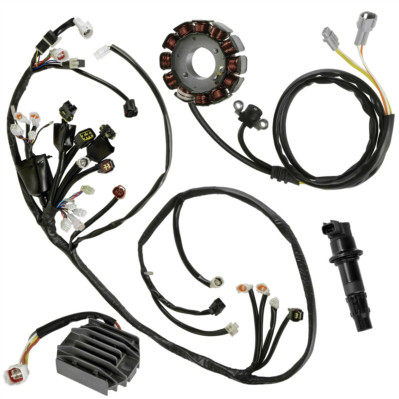 Wire Harness Stator Regulator w/ Coil fits Yamaha YFZ450 YFZ450SPV YFZ450V 2006
