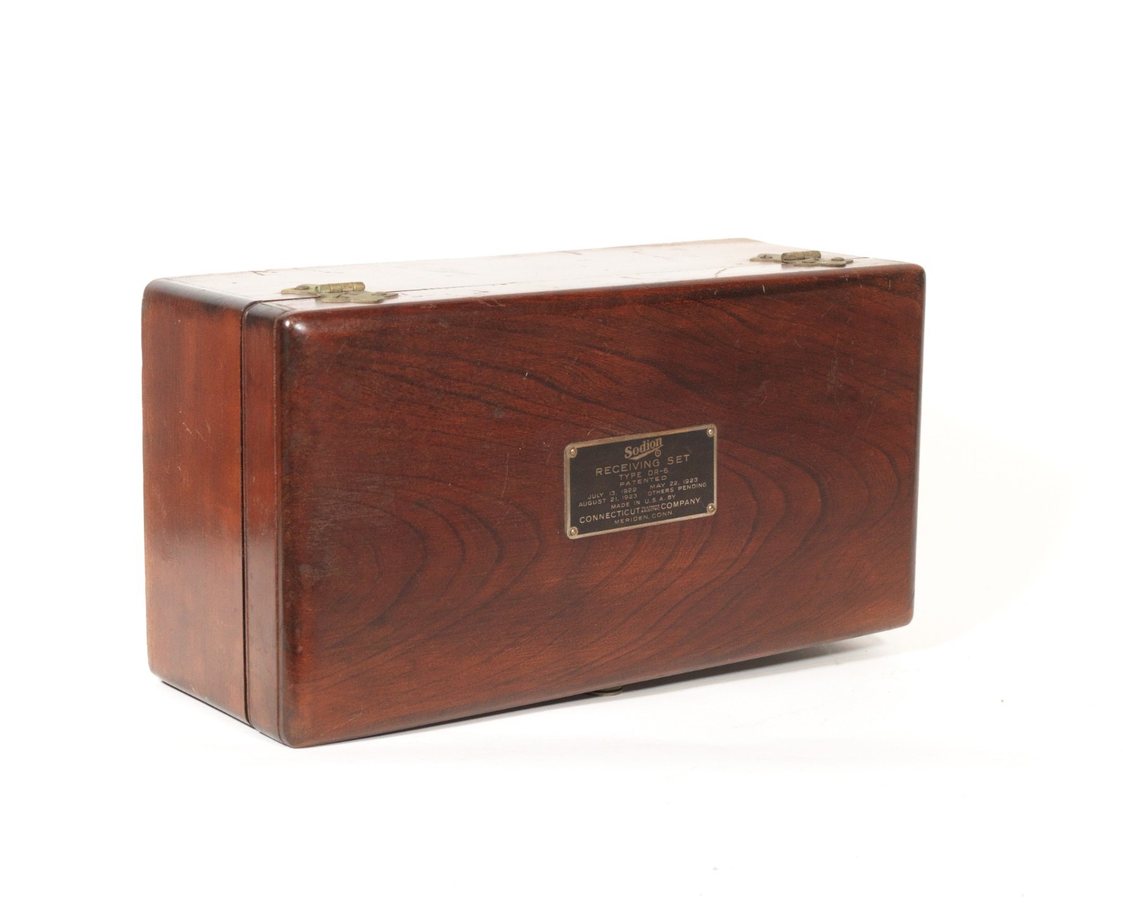 Near Mint 1923 Sodion DR-6 Radio w/Amps, Antenna, Rainbow Tubes & S-13 * Works