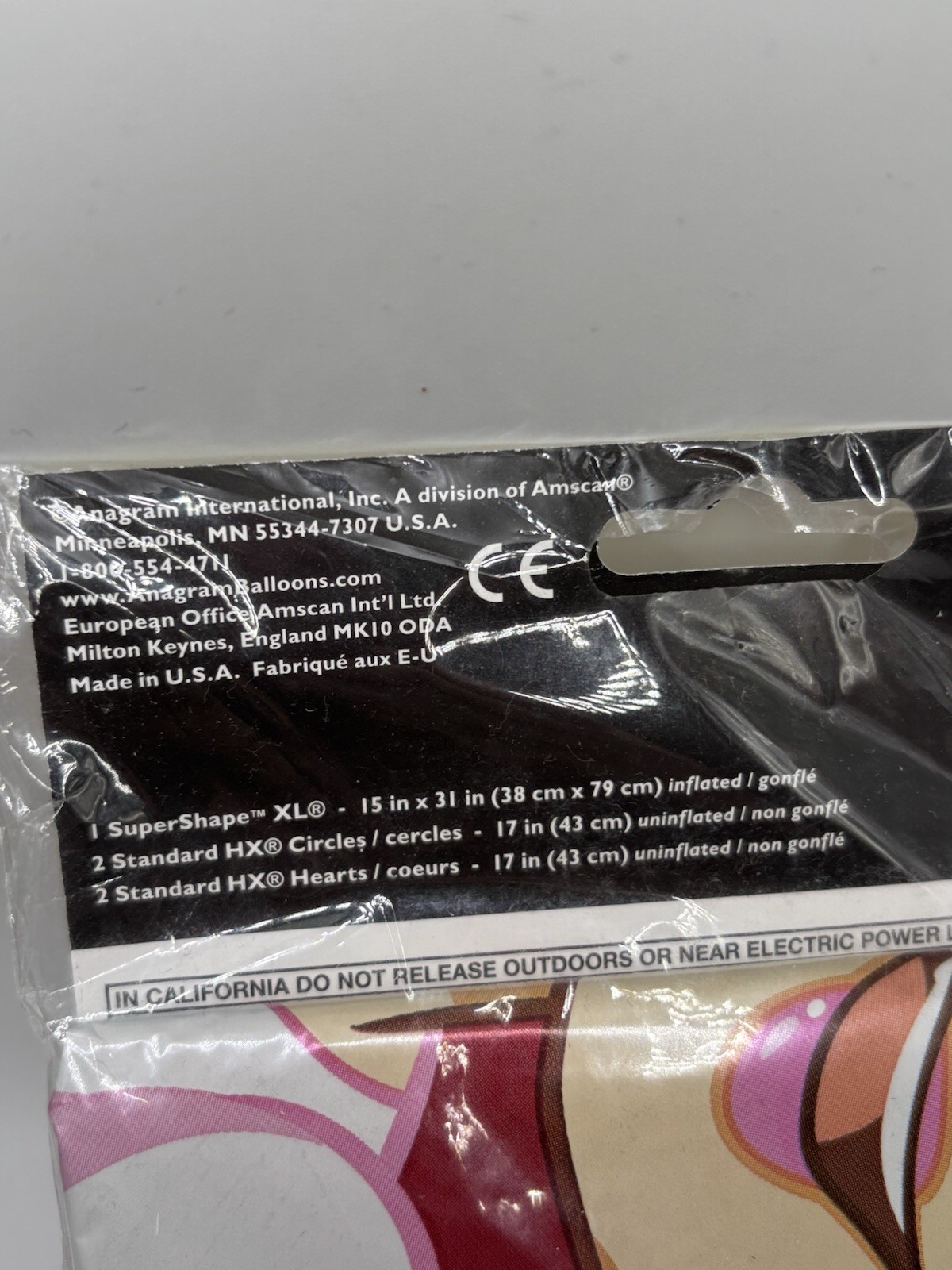 Anagram Strawberry Shortcake Party Supplies 5 Foil Balloon Bouquet Vintage New